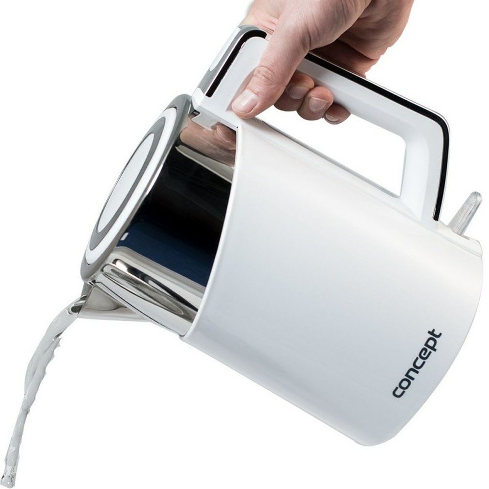 Wasserkocher Concept RK3170 Weiß plástico,acero inoxidable 2200 W 1,7 L
