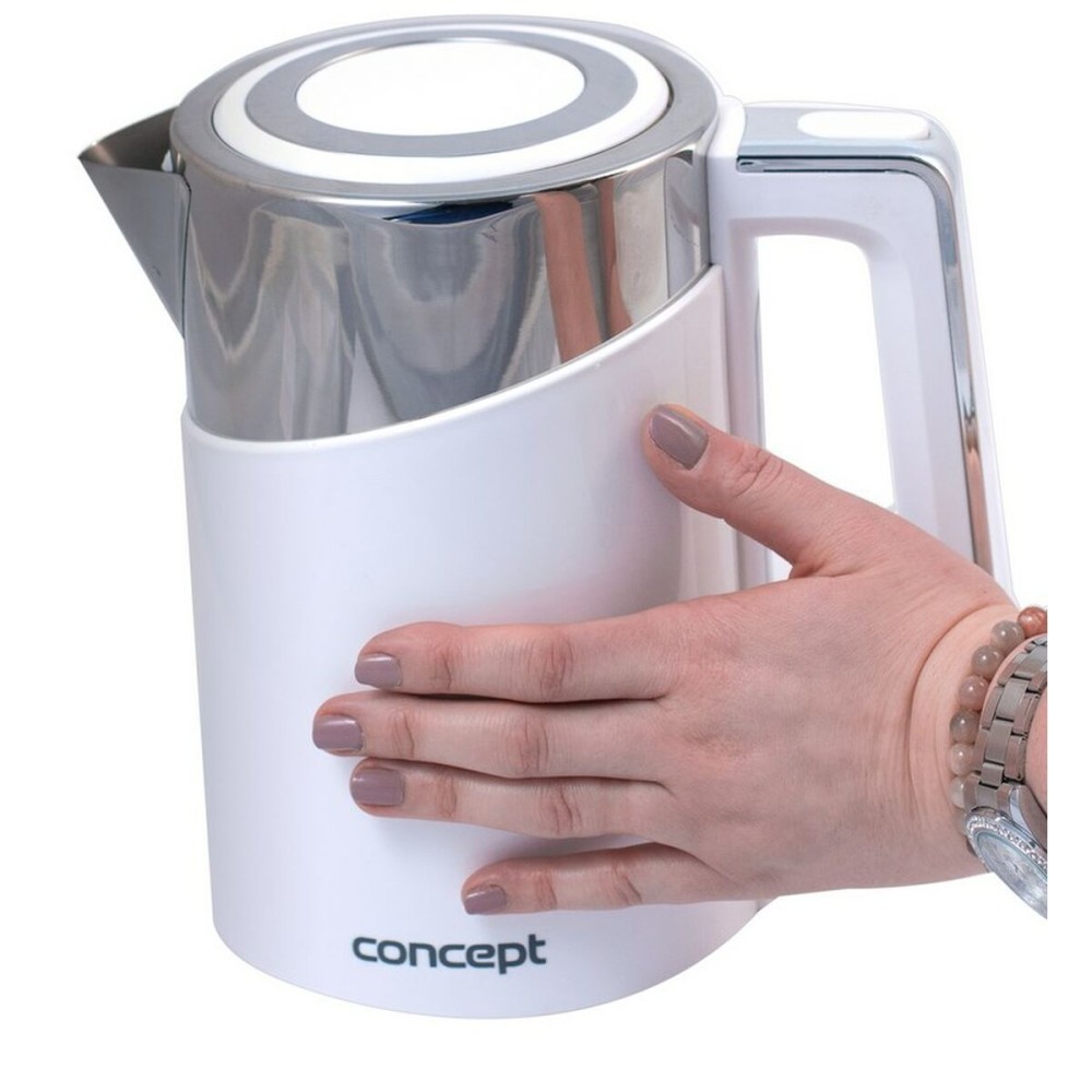 Wasserkocher Concept RK3170 Weiß plástico,acero inoxidable 2200 W 1,7 L