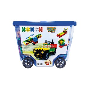 Konstruktionsspiel Clics CB606 Blau Bunt 560 Stücke