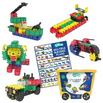 Konstruktionsspiel Clics CB606 Blau Bunt 560 Stücke