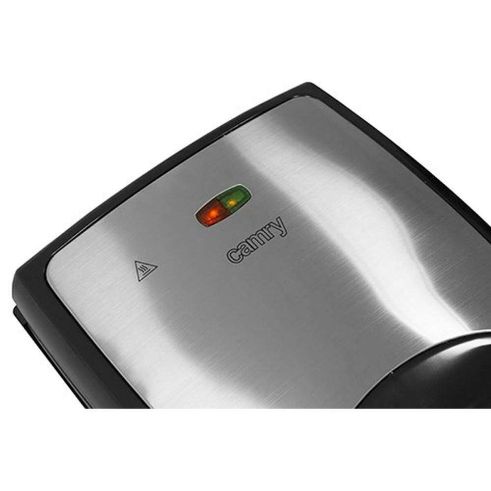 Sandwichmaker Camry CR 3023 Schwarz Grau Silberfarben 1100 W 1500 W