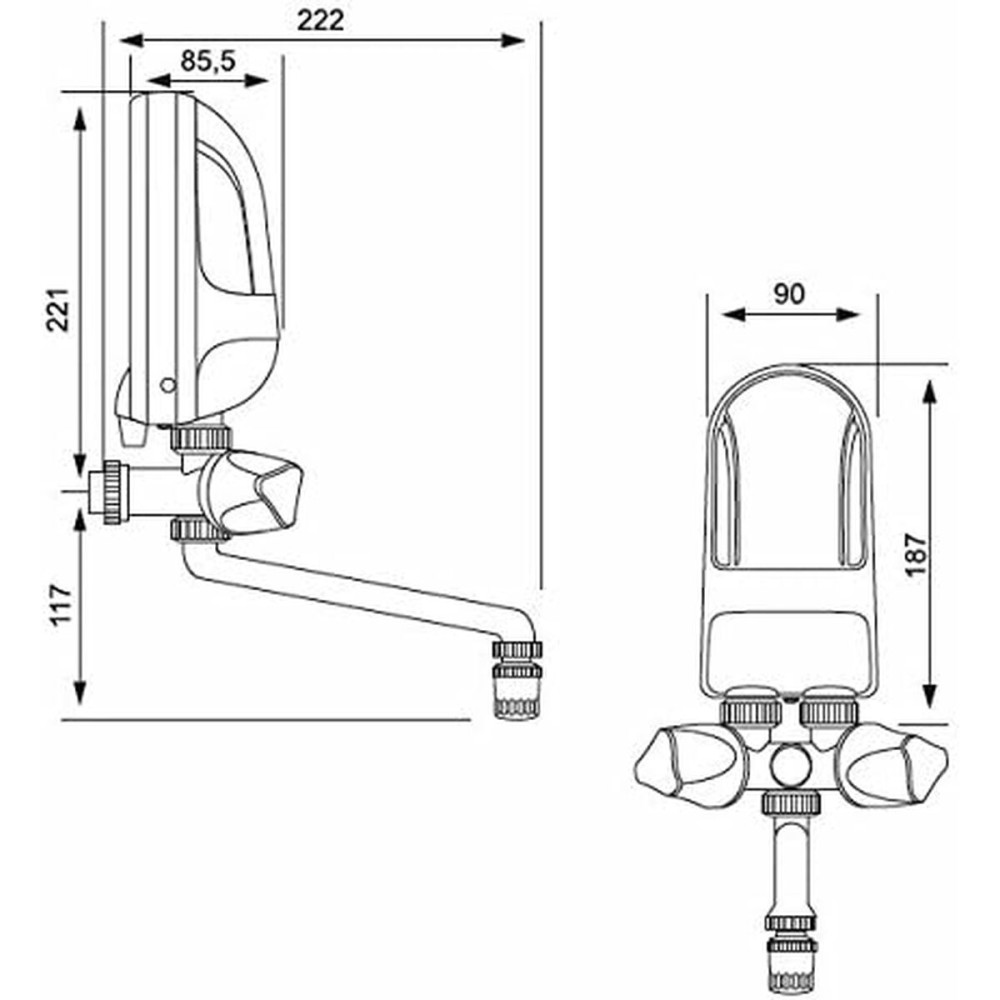Wasserheizer Dafi POZ03130