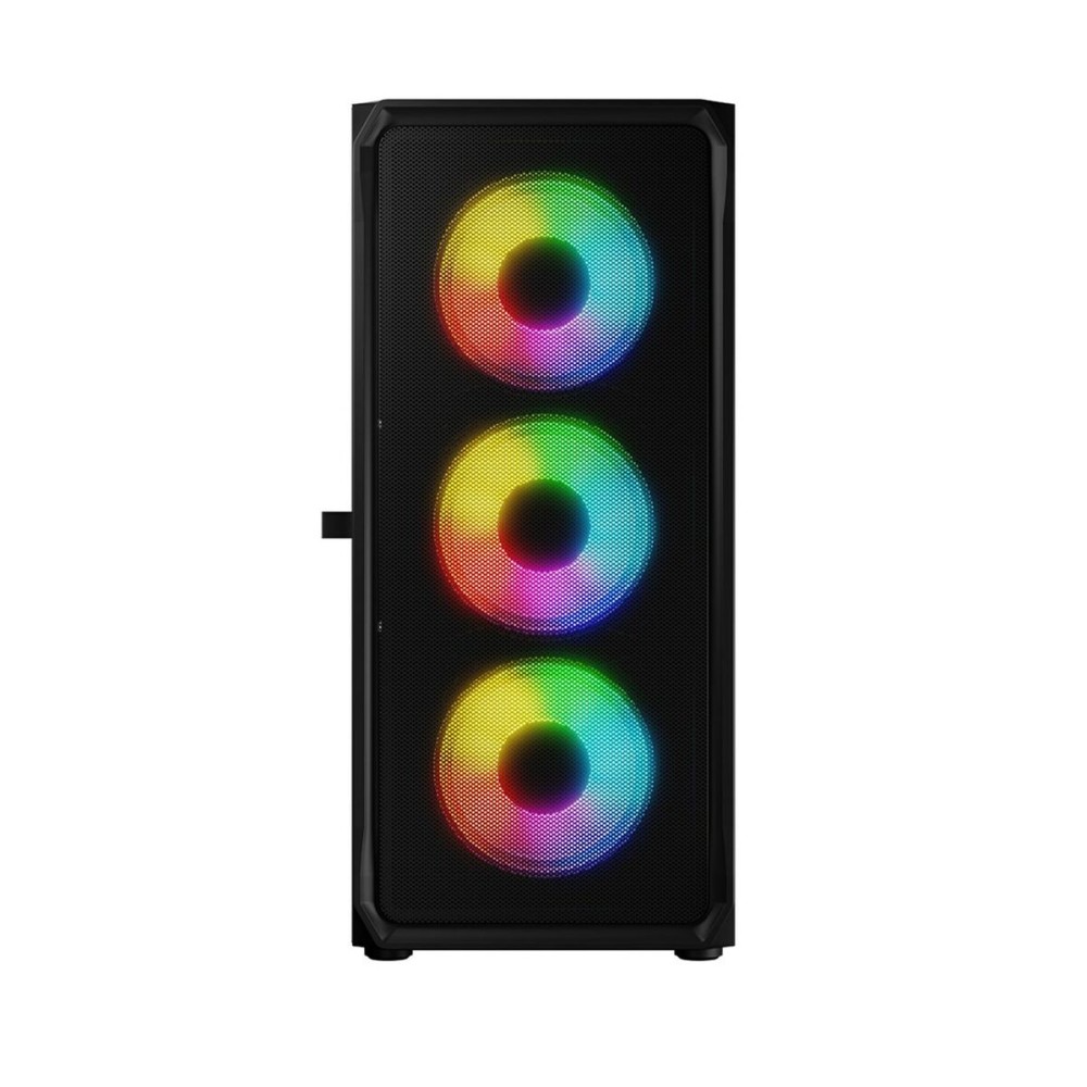 ATX Semi-Tower Gehäuse Logic PORTOS ARGB Weiß Schwarz