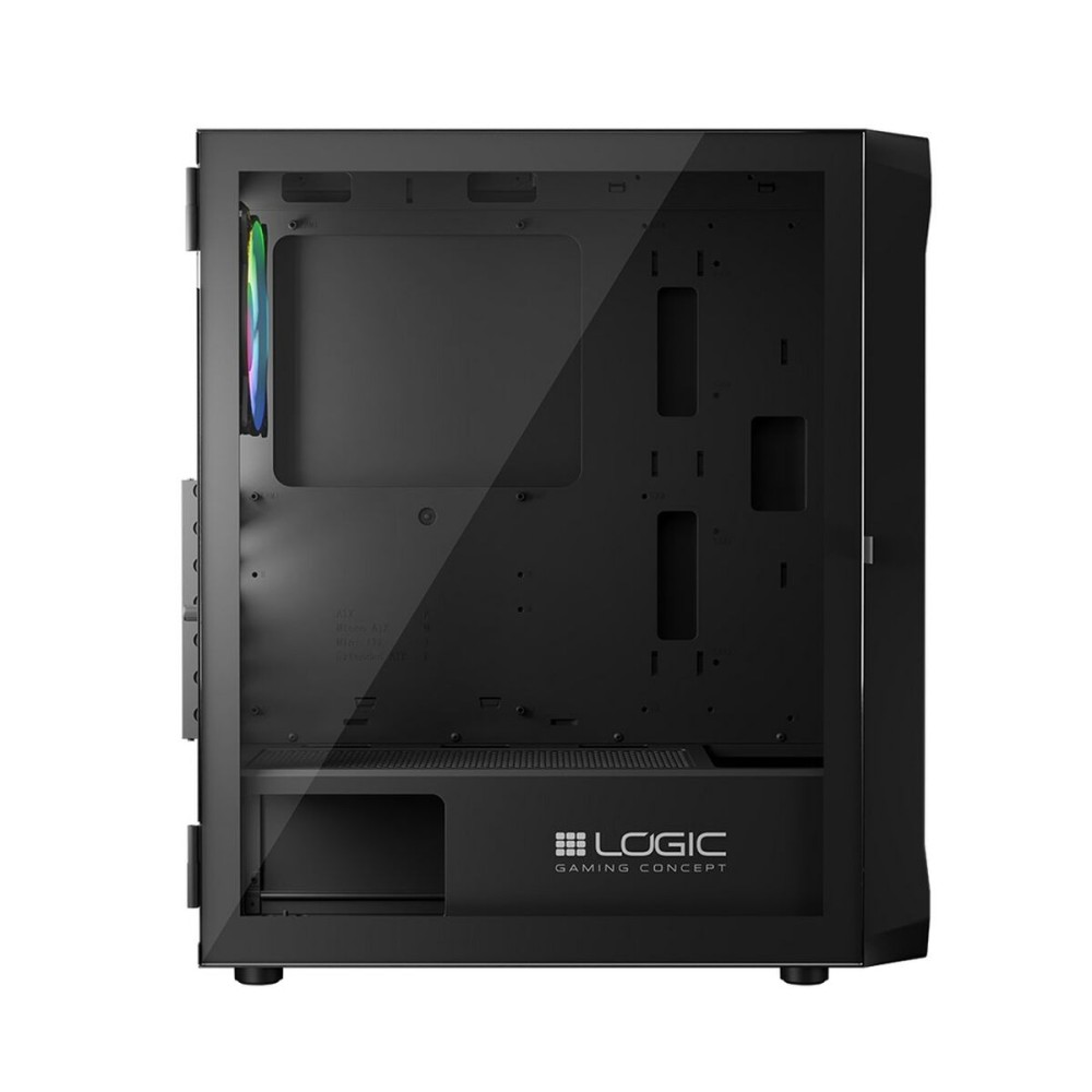ATX Semi-Tower Gehäuse Logic PORTOS ARGB Weiß Schwarz