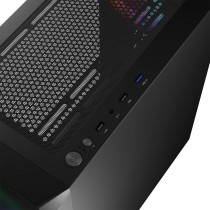 ATX Semi-Tower Gehäuse Logic PORTOS ARGB Weiß Schwarz