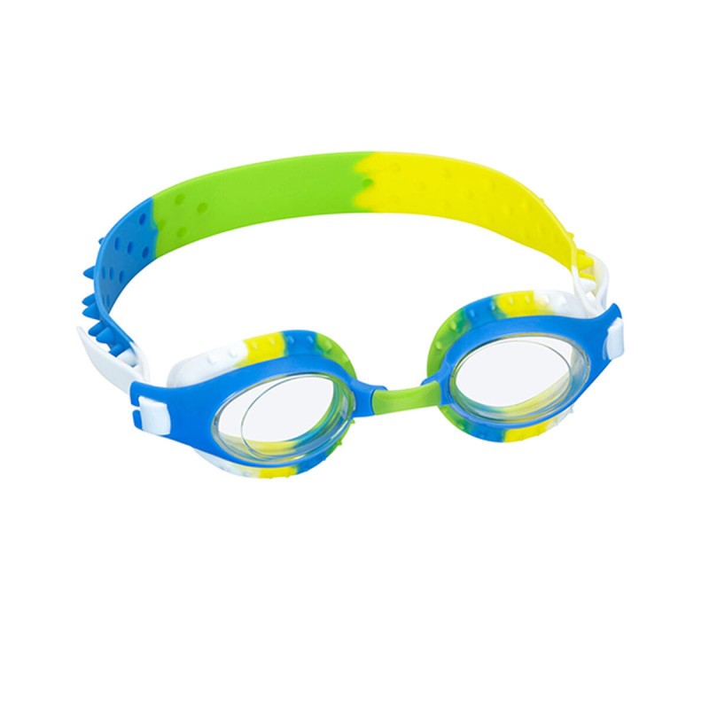 Bestway Lunettes de Natation Ensemble 3 Pcs Strap Silicone Couleur Assortie +7 Ans Plage Piscine 21096