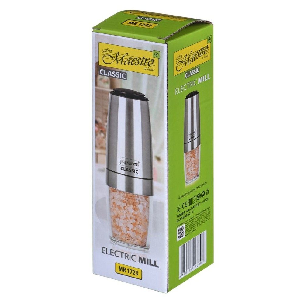 Elektromühle Feel Maestro MR-1723 Silberfarben