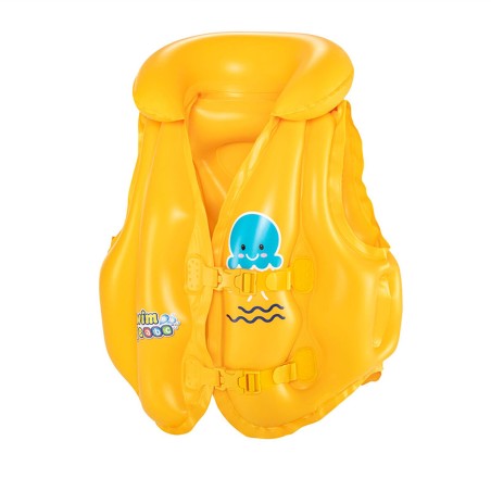 Inflatable Swim Vest Bestway Yellow Octopus 51 x 46 cm (1 Unit)