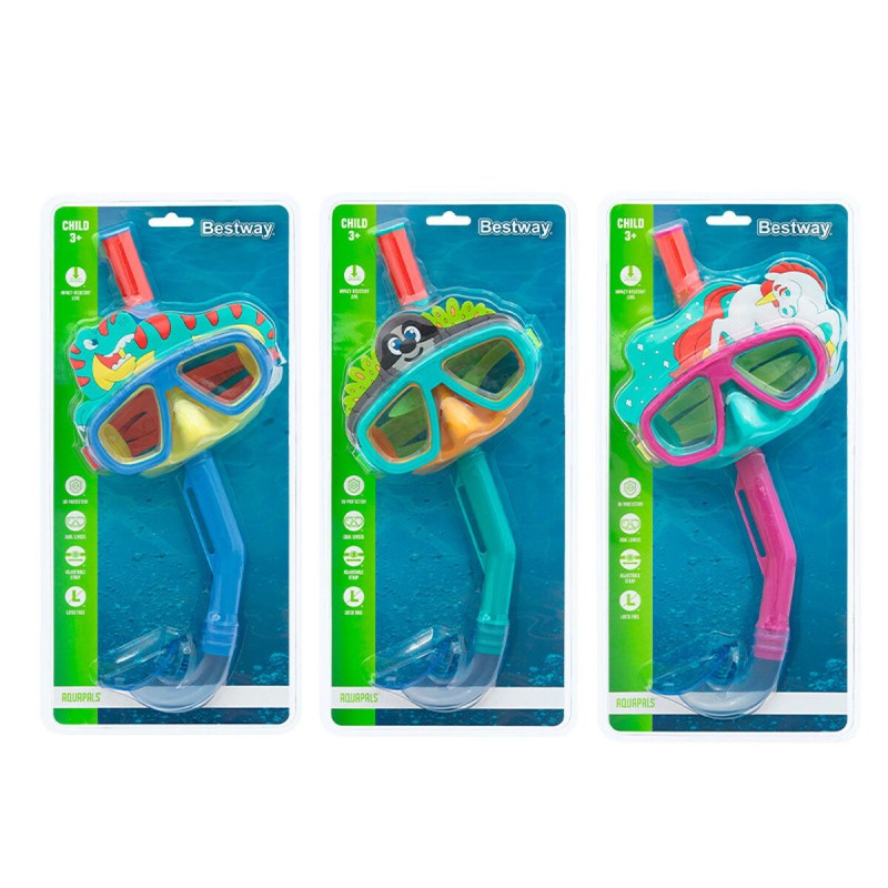 Snorkel Goggles and Tube for Children Bestway (1 Unit)