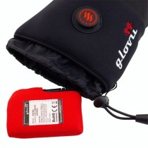 Handschuhe Glovii GLBM Schwarz Rojo/Blanco S/M 2 Stücke