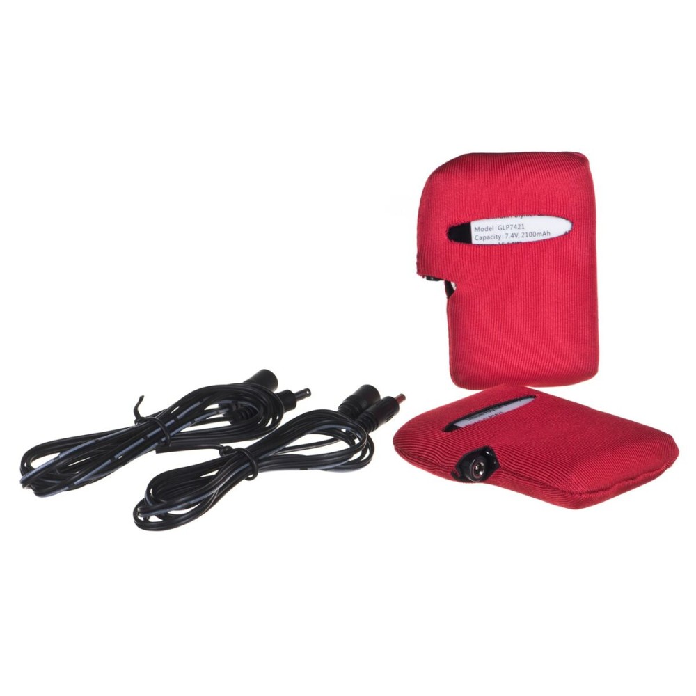 Handschuhe Glovii GLBM Schwarz Rojo/Blanco S/M 2 Stücke