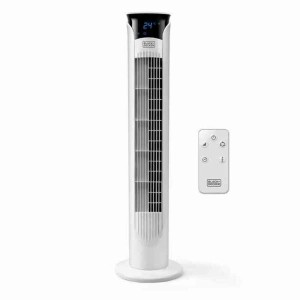 Ventilateur Tour Black & Decker BXEFT48E Blanc 45 W 82,5 cm