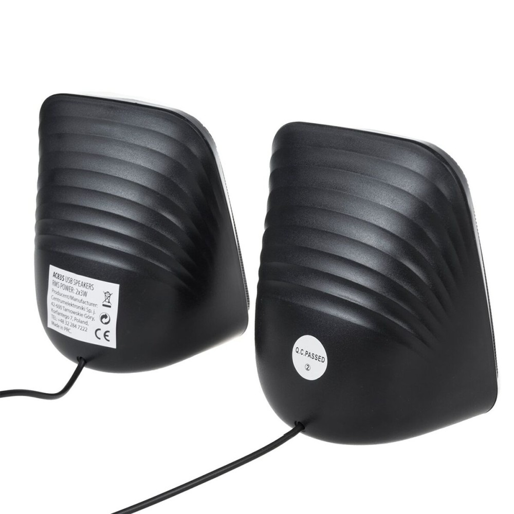 Haut-parleurs de PC AudioCore AC835 Noir 3 W