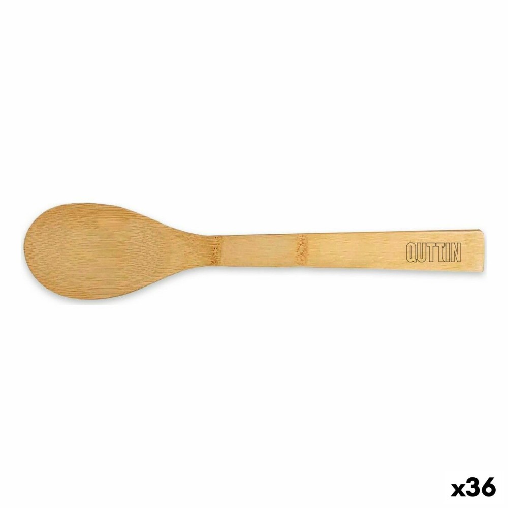 Löffel Quttin Bambus 30 x 6,2 x 0,8 cm (36 Stück)