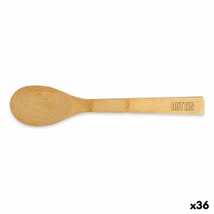 Löffel Quttin Bambus 30 x 6,2 x 0,8 cm (36 Stück)