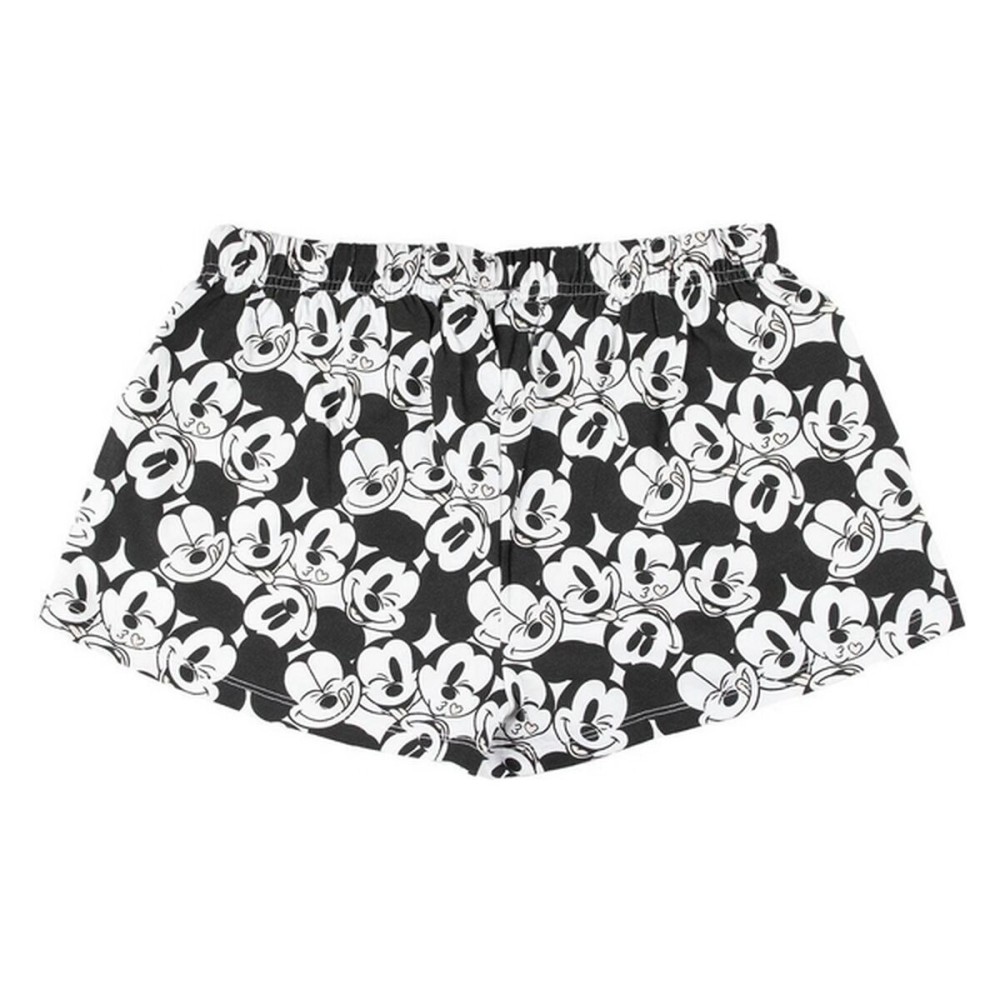 Schlafanzug Minnie Mouse Weiß (Erwachsene) Damen