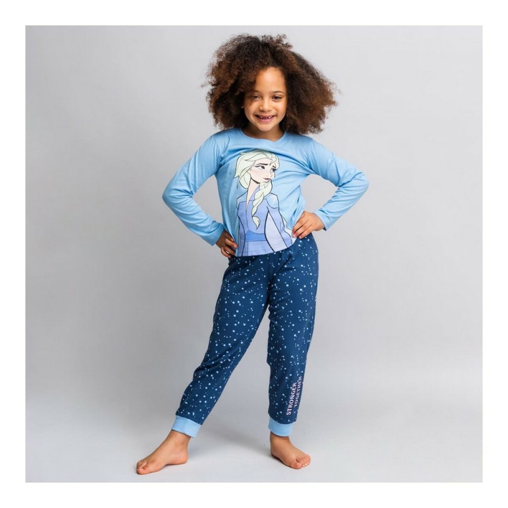 Pyjama Enfant Frozen Bleu clair