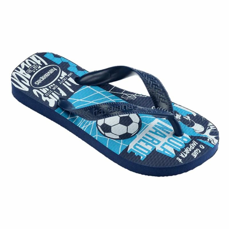 Flip Flops for Children Havaianas Athletic Blue