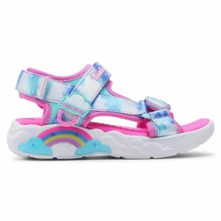 Sandales pour Enfants Skechers Rainbow Racer Rose