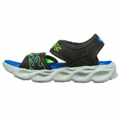 Kinder sandalen Skechers Lights Thermo-Splash Schwarz