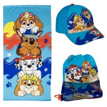 Strandbadetuch The Paw Patrol Blau 20 x 35 x 4 cm 3 Stücke