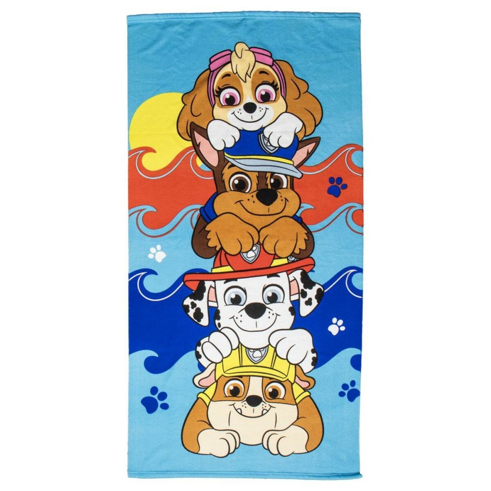 Strandbadetuch The Paw Patrol Blau 20 x 35 x 4 cm 3 Stücke