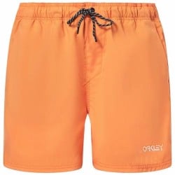 Maillot de bain homme Oakley Beach Volley 16" Orange Foncé