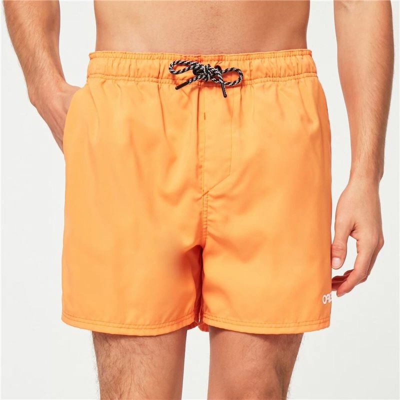 Herren Badehose Oakley Beach Volley 16" Dunkelorange