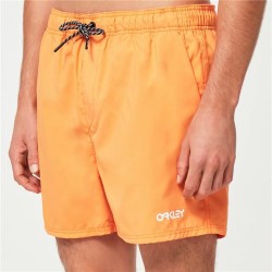 Herren Badehose Oakley Beach Volley 16" Dunkelorange