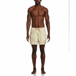 Herren Badehose Nike 5" Volley Short Hellbraun