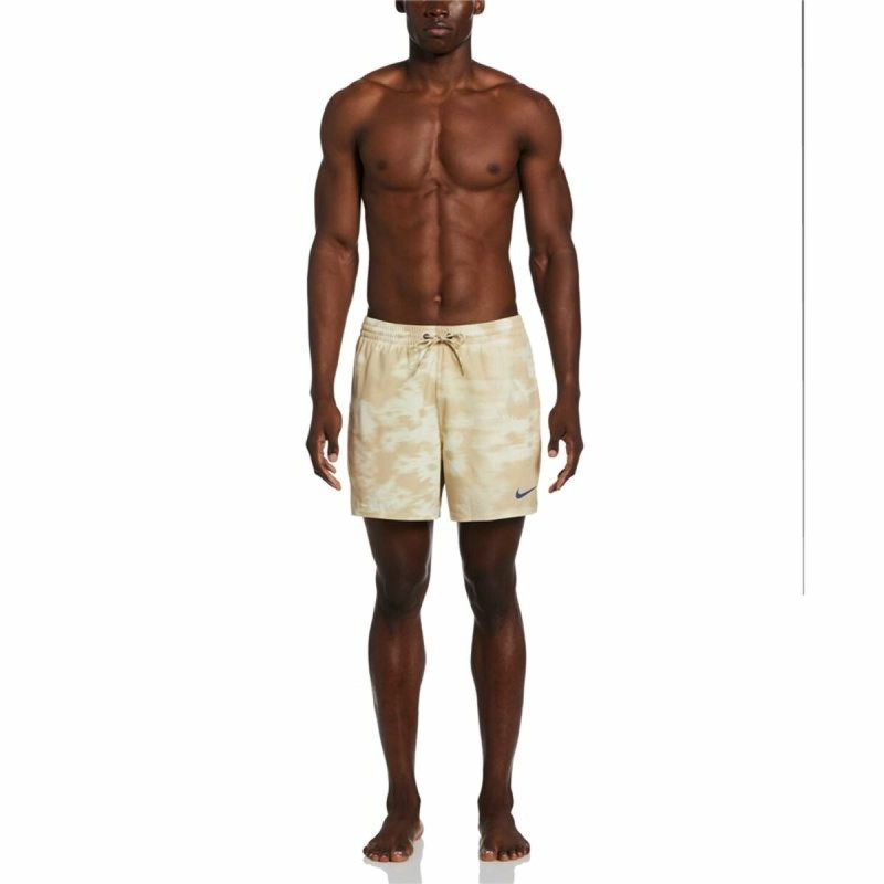 Men’s Bathing Costume Nike 5" Volley Short Light brown