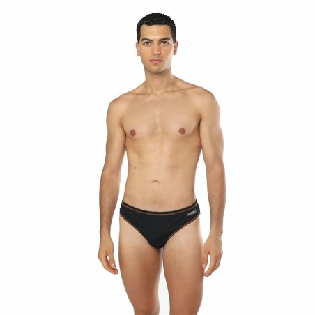 Herren-Slip Jaked Milano Schwarz