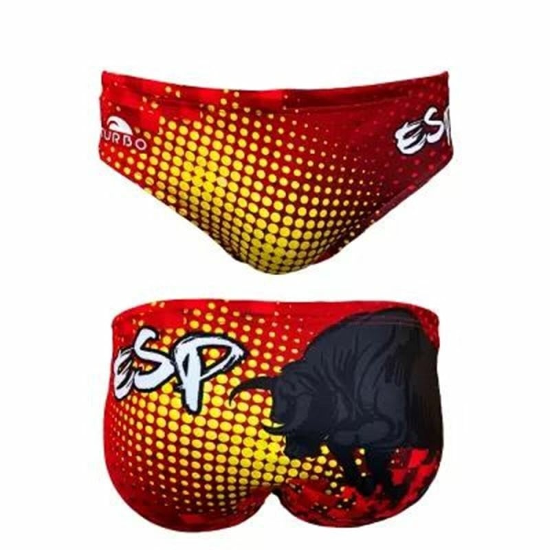 Herren-Slip Turbo Esp- Toro Rot