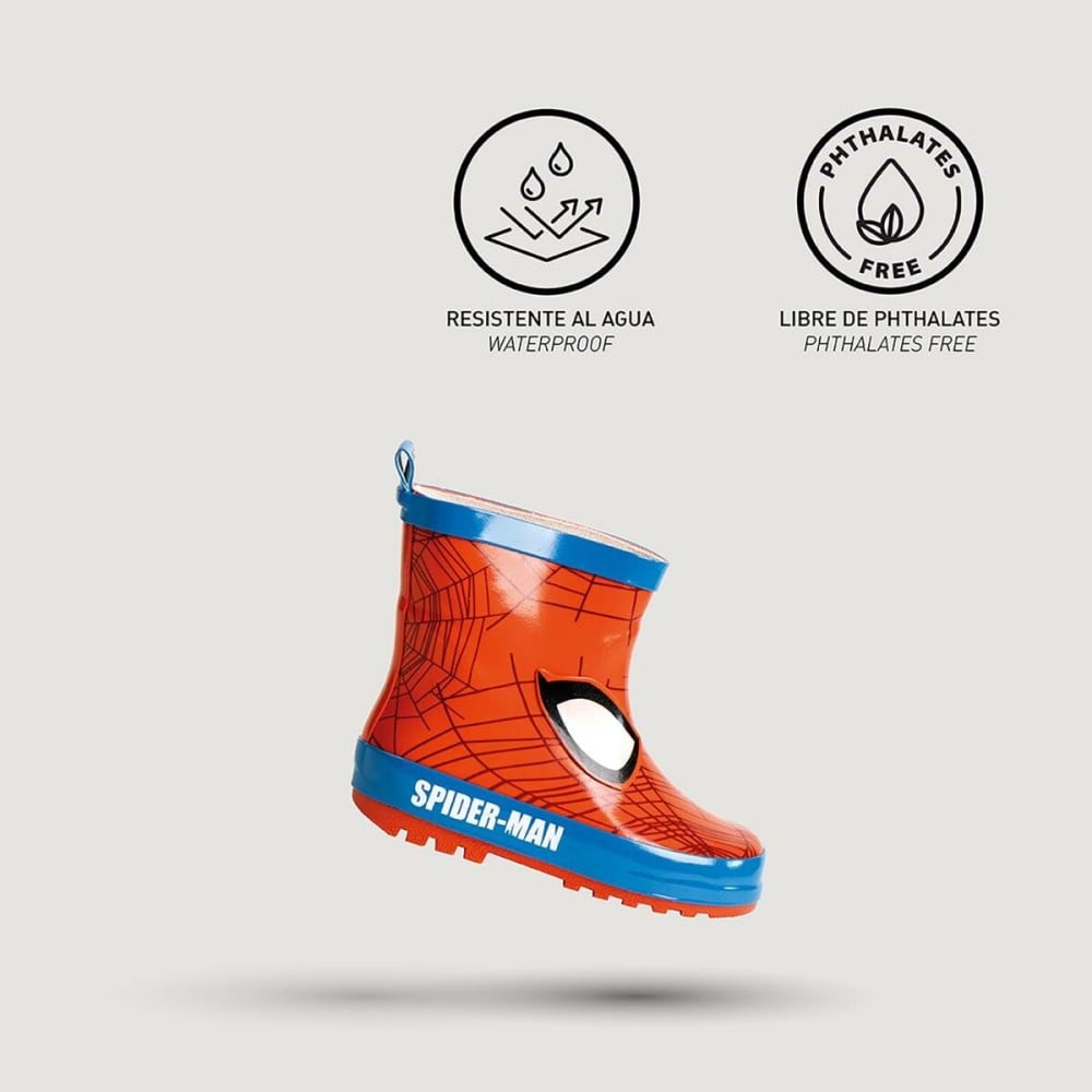 Children's Water Boots Spider-Man Red
