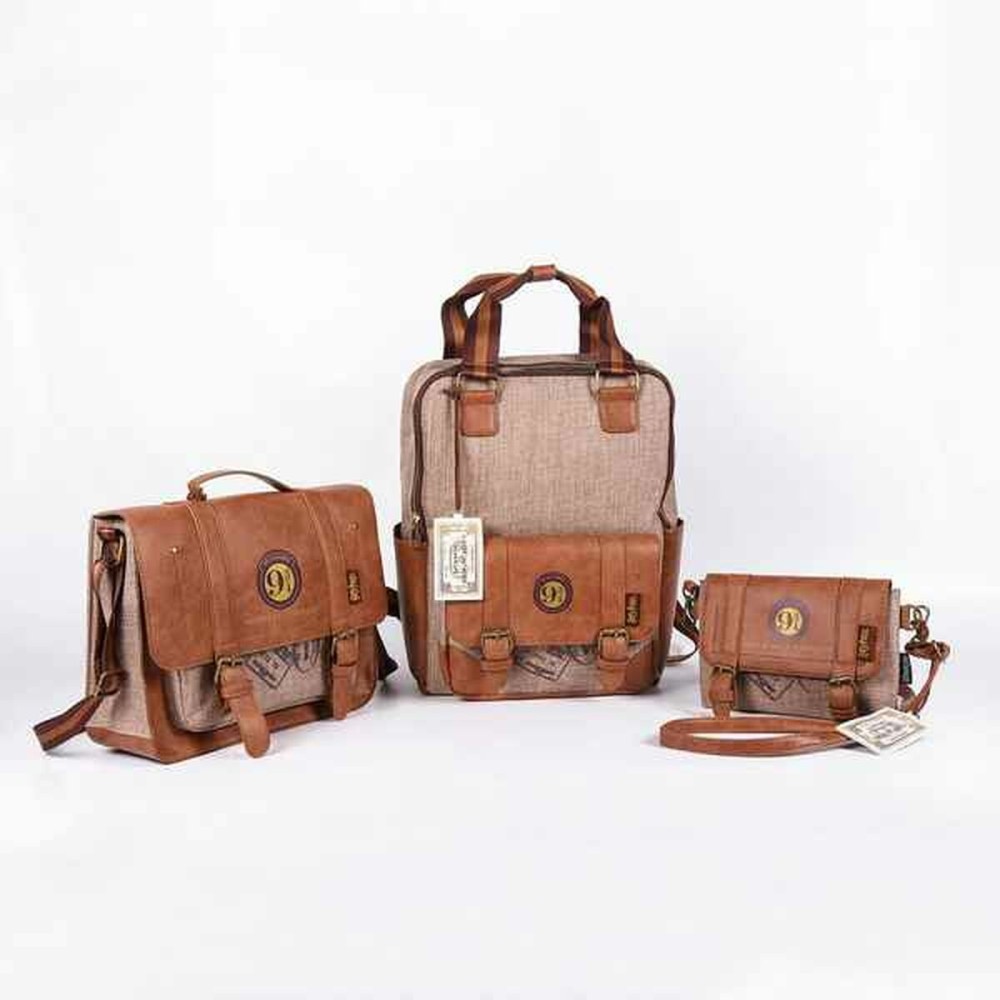Schulrucksack Harry Potter Braun