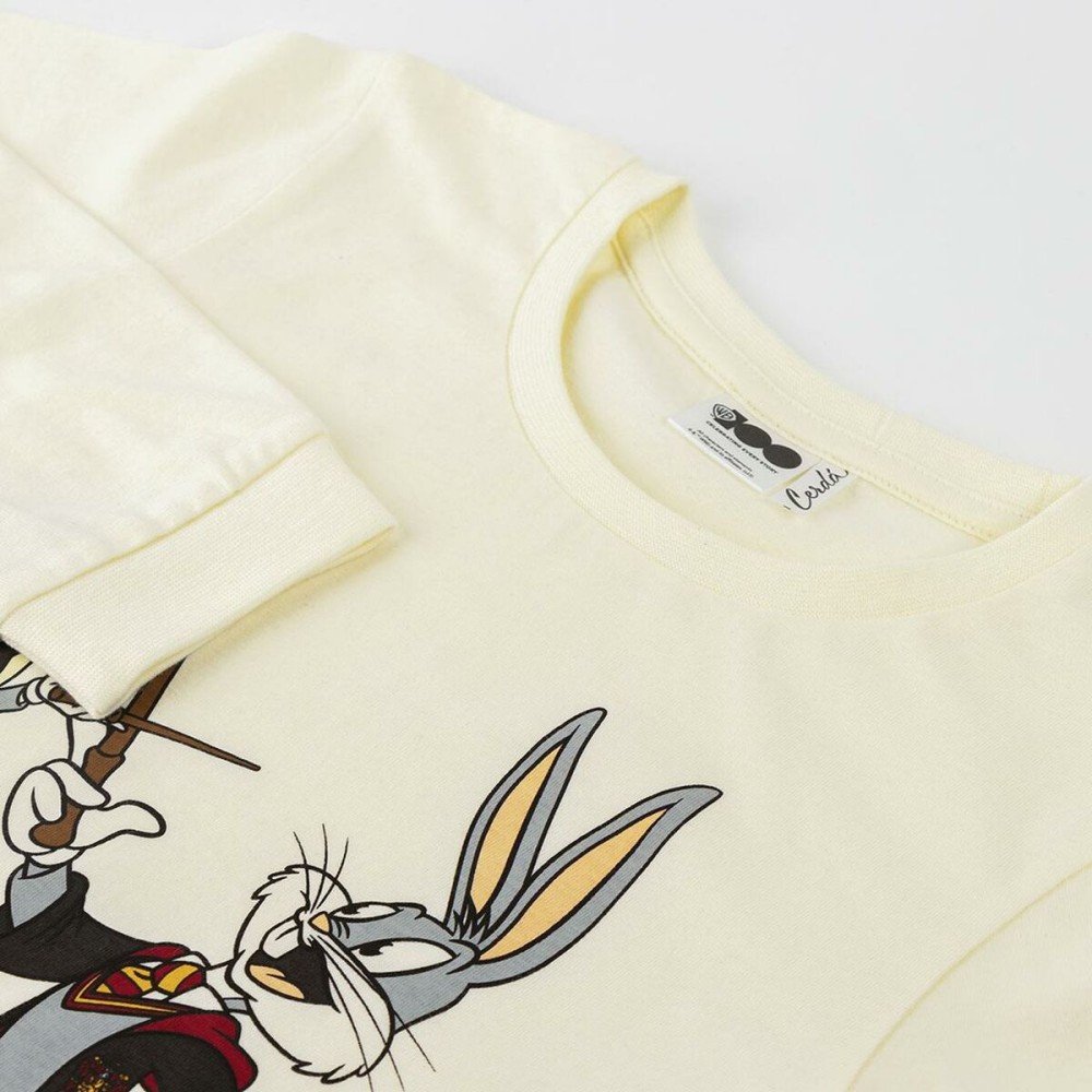 Schlafanzug Für Kinder Warner Bros Rot Beige