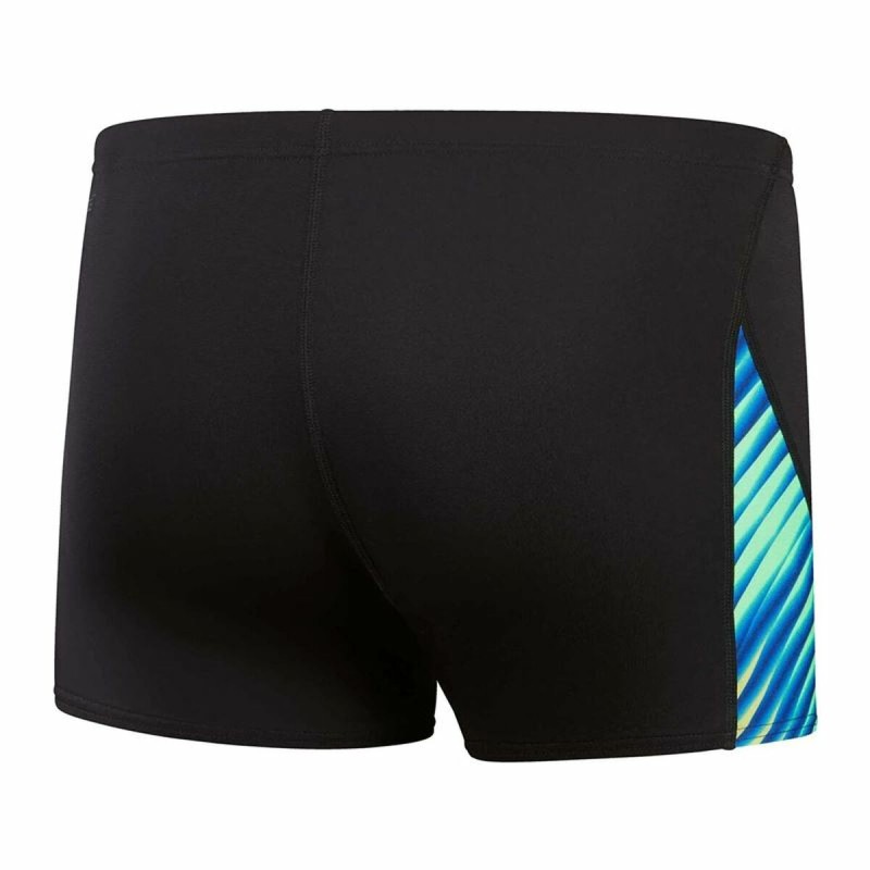 Boys Swim Shorts Speedo Allover Digi V-Cut Black