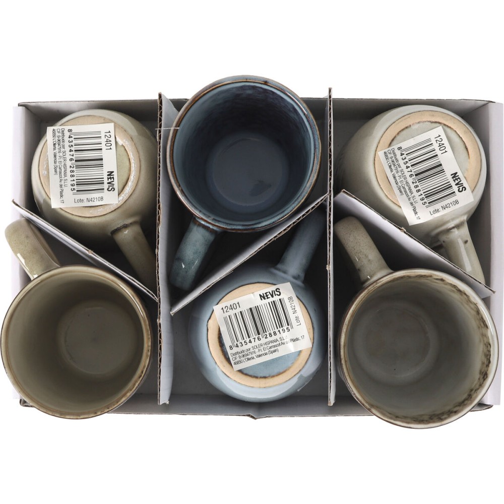 Tasse de café et de thé La Mediterránea Nevis 90 ml (36 Unités)