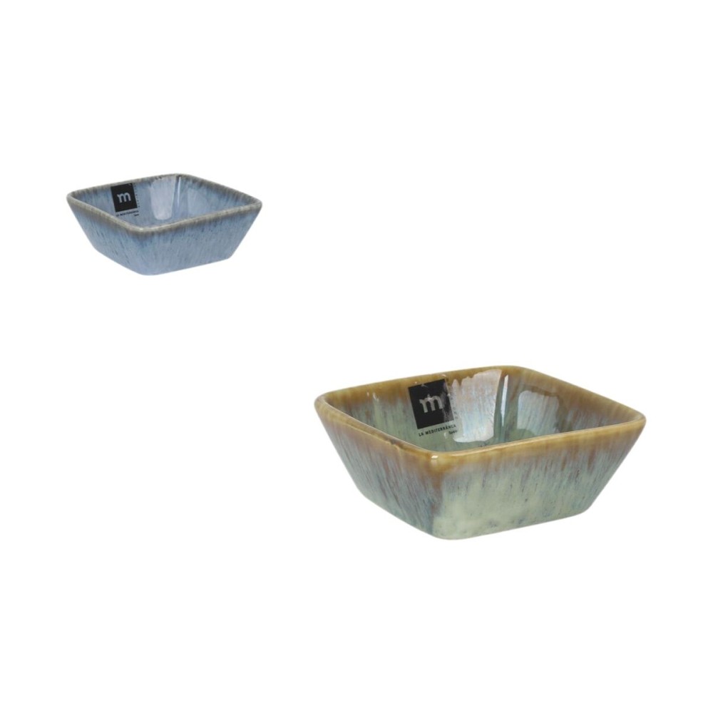 Schüssel für Vorspeisen La Mediterránea Pica-pica 10,5 x 10,5 x 4 cm (24 Stück)