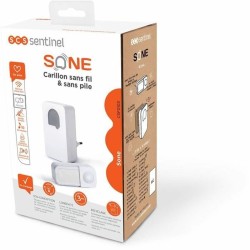 Sonnette Sans Fil avec Bouton-Pressoir SCS SENTINEL