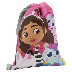 Backpack with Strings Gabby's Dollhouse Pink 27 x 33 x 1 cm