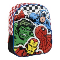 Cartable The Avengers Noir 25 x 31 x 10 cm