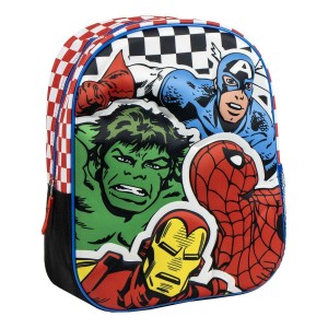 Cartable The Avengers Noir 25 x 31 x 10 cm