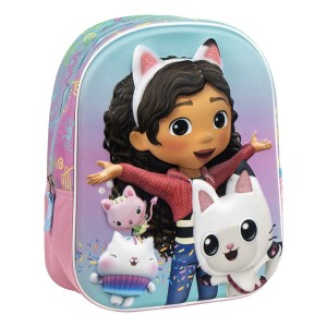 Schulrucksack Gabby's Dollhouse Rosa 25 x 31 x 10 cm