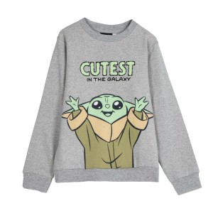 Sweat sans capuche The Mandalorian Beige