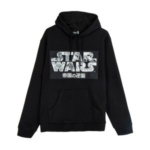Herren Sweater mit Kapuze Star Wars Schwarz