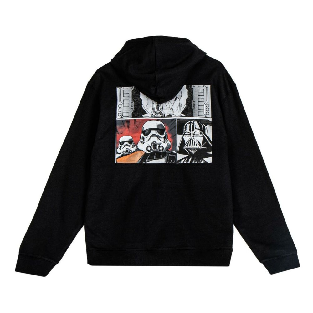 Sweat à capuche homme Star Wars Noir
