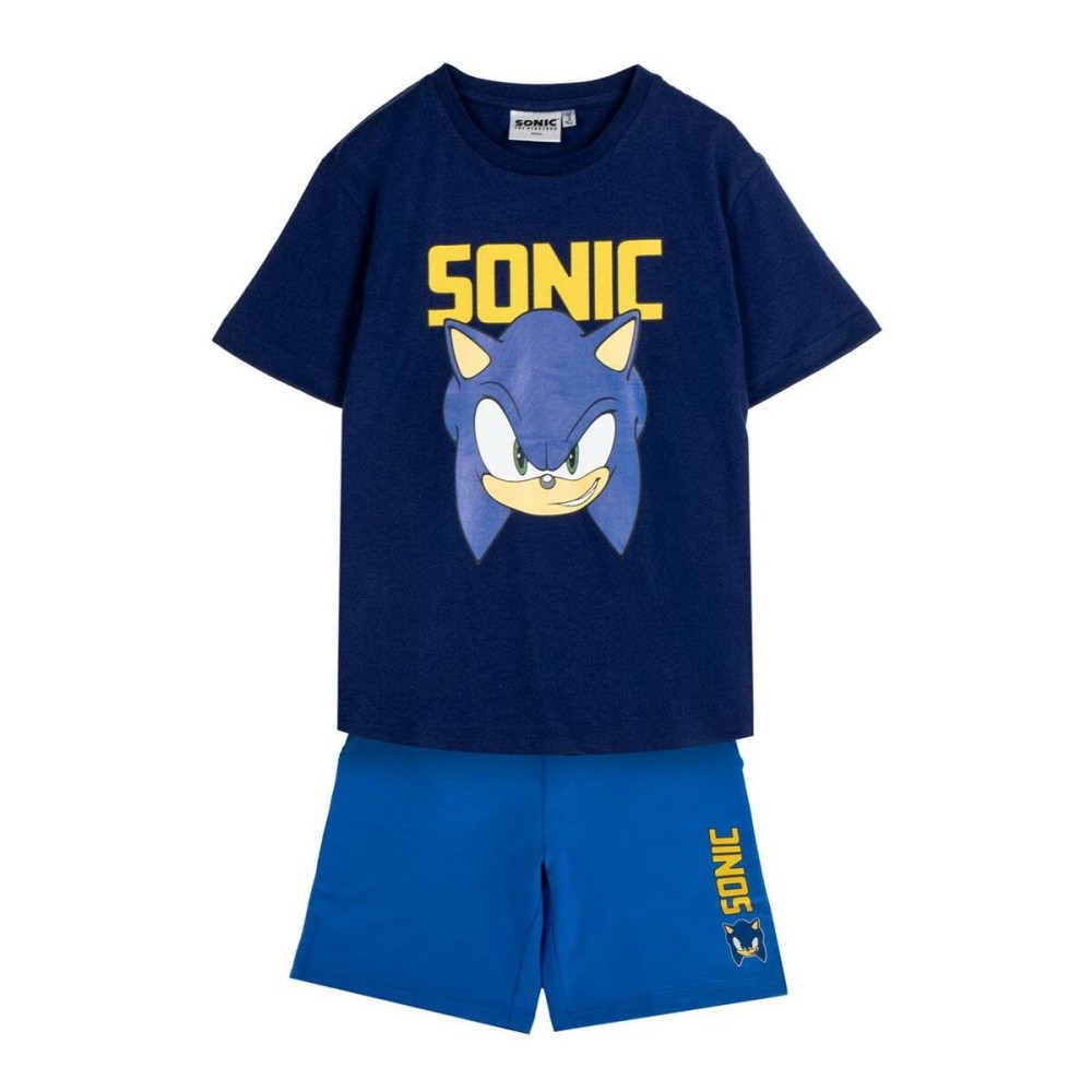 Bekleidungs-Set Sonic Blau