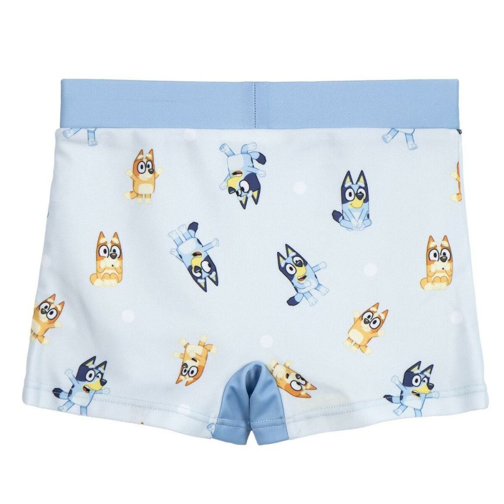 Boxer de Bain pour Enfants Bluey Bleu clair