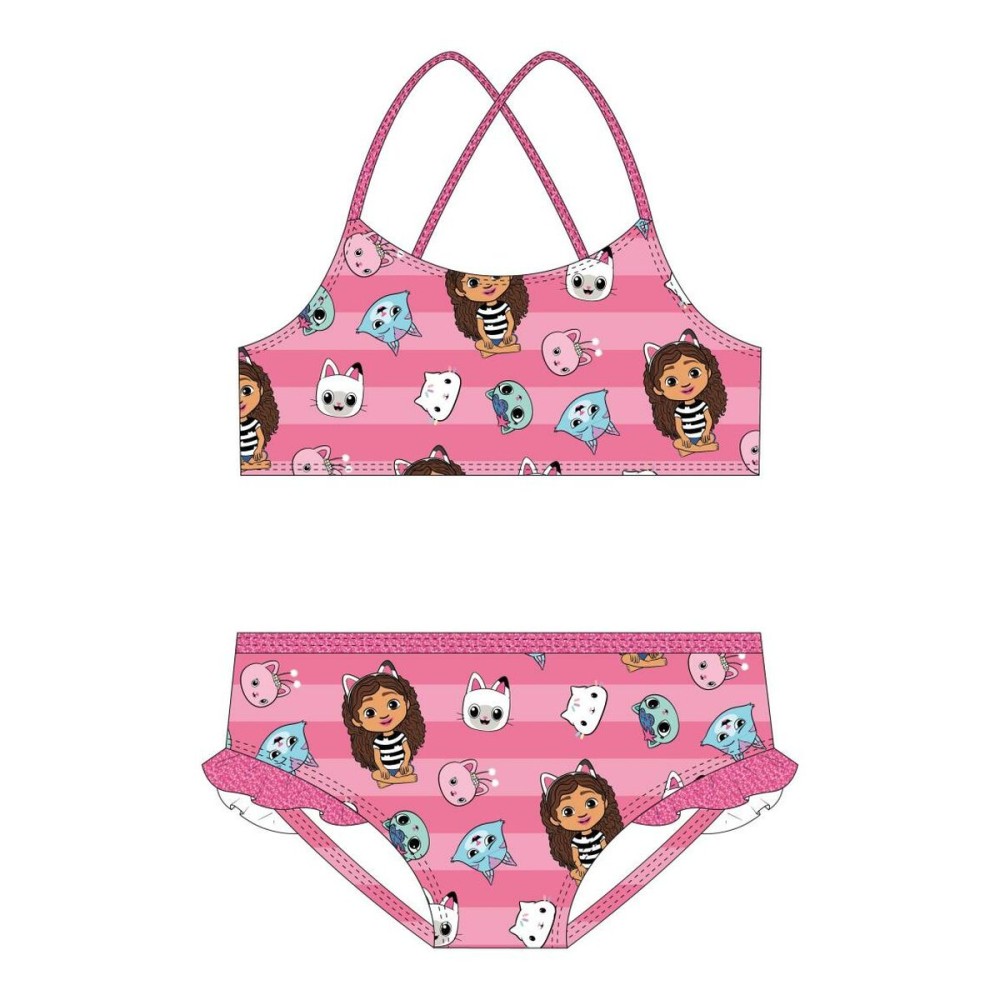 Bikini Gabby's Dollhouse Rosa
